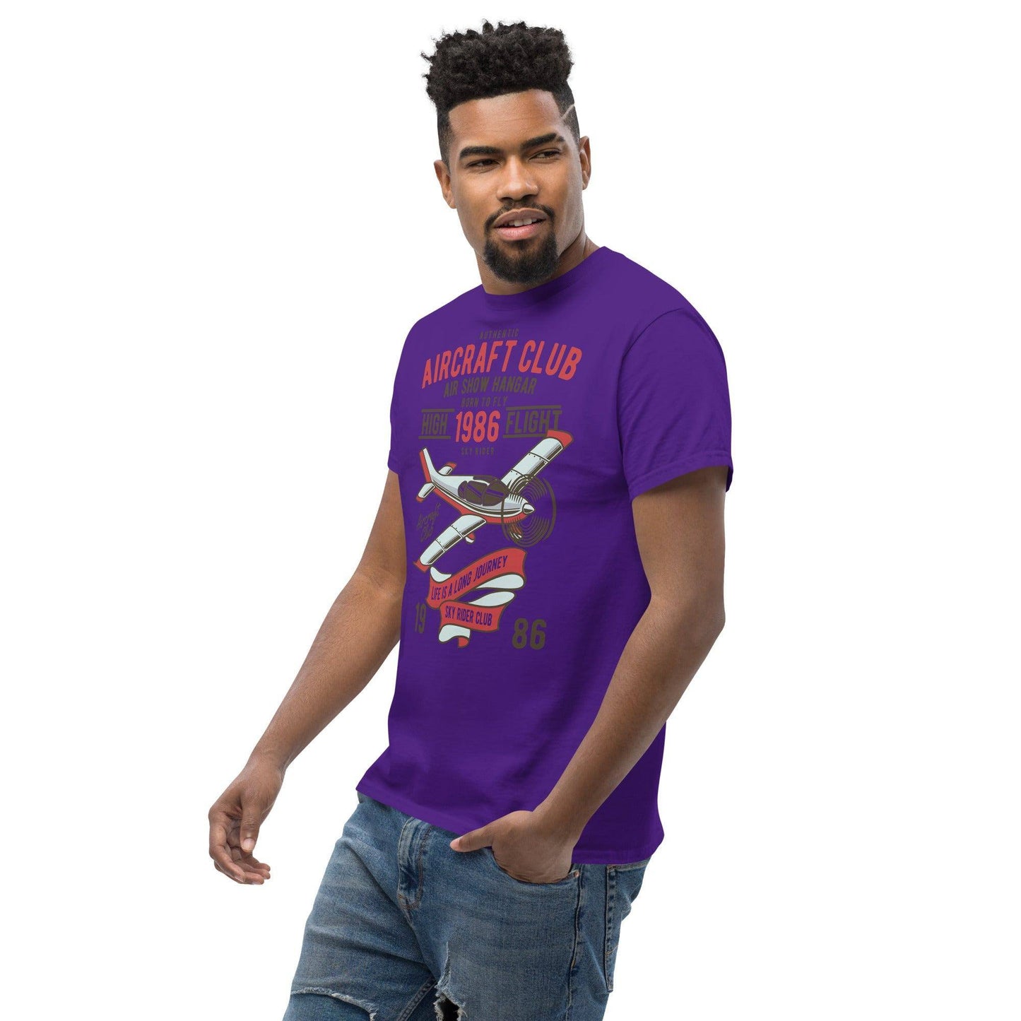 aircraft-club-herren-t-shirt-t-shirt-jlr-design-15 - JLR Design