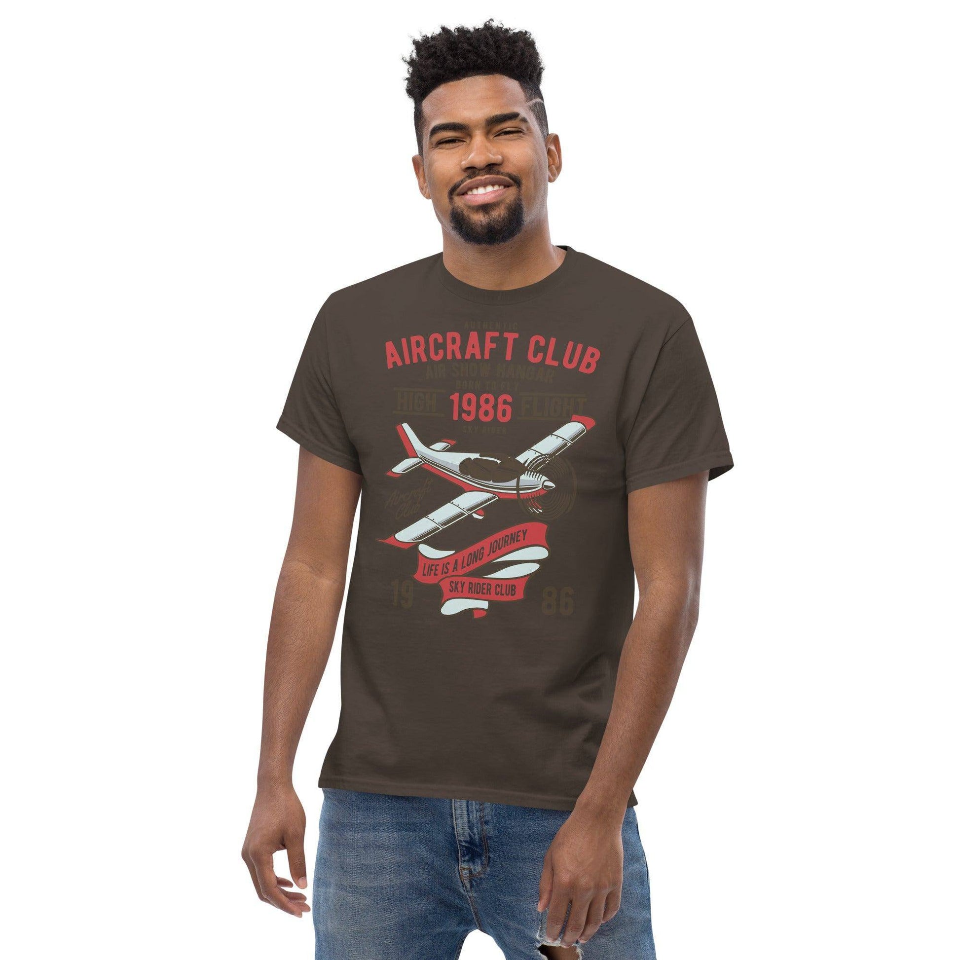 aircraft-club-herren-t-shirt-t-shirt-jlr-design-18 - JLR Design