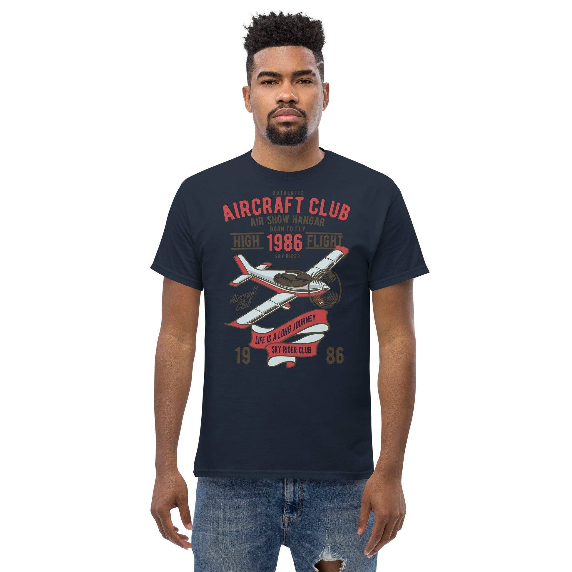 aircraft-club-herren-t-shirt-t-shirt-jlr-design-9 - JLR Design