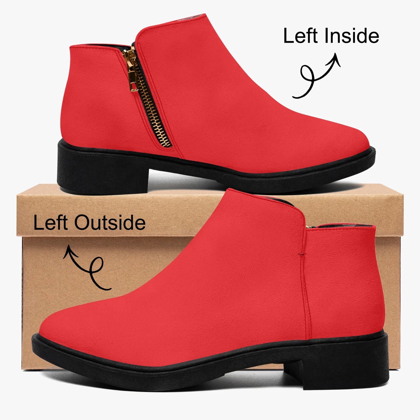 alizarinrote-elegante-reissverschluss-stiefeletten-stiefeletten-jlr-design-4 - JLR Design