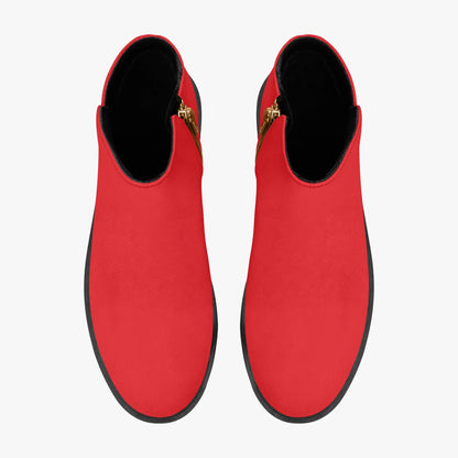 alizarinrote-elegante-reissverschluss-stiefeletten-stiefeletten-jlr-design-7 - JLR Design