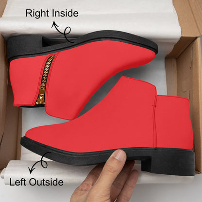 alizarinrote-elegante-reissverschluss-stiefeletten-stiefeletten-jlr-design-8 - JLR Design