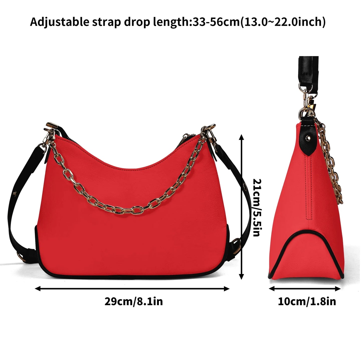 alizarinrote-elegante-umhangetasche-mit-kette-umhangetasche-jlr-design-7 - JLR Design