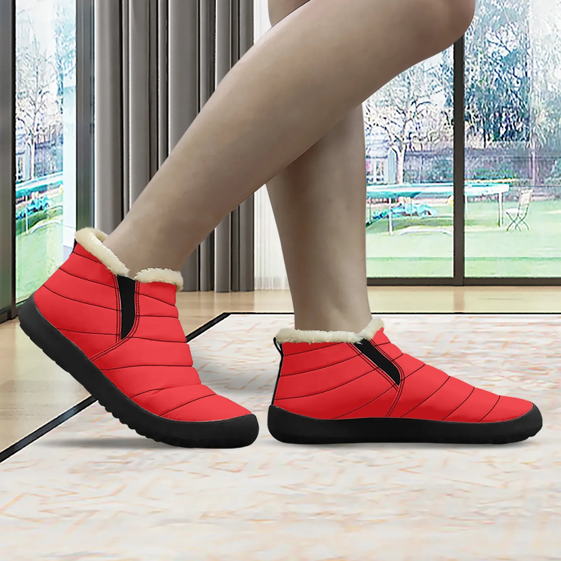 alizarinrote-faux-fur-slipper-slipper-jlr-design-3 - JLR Design
