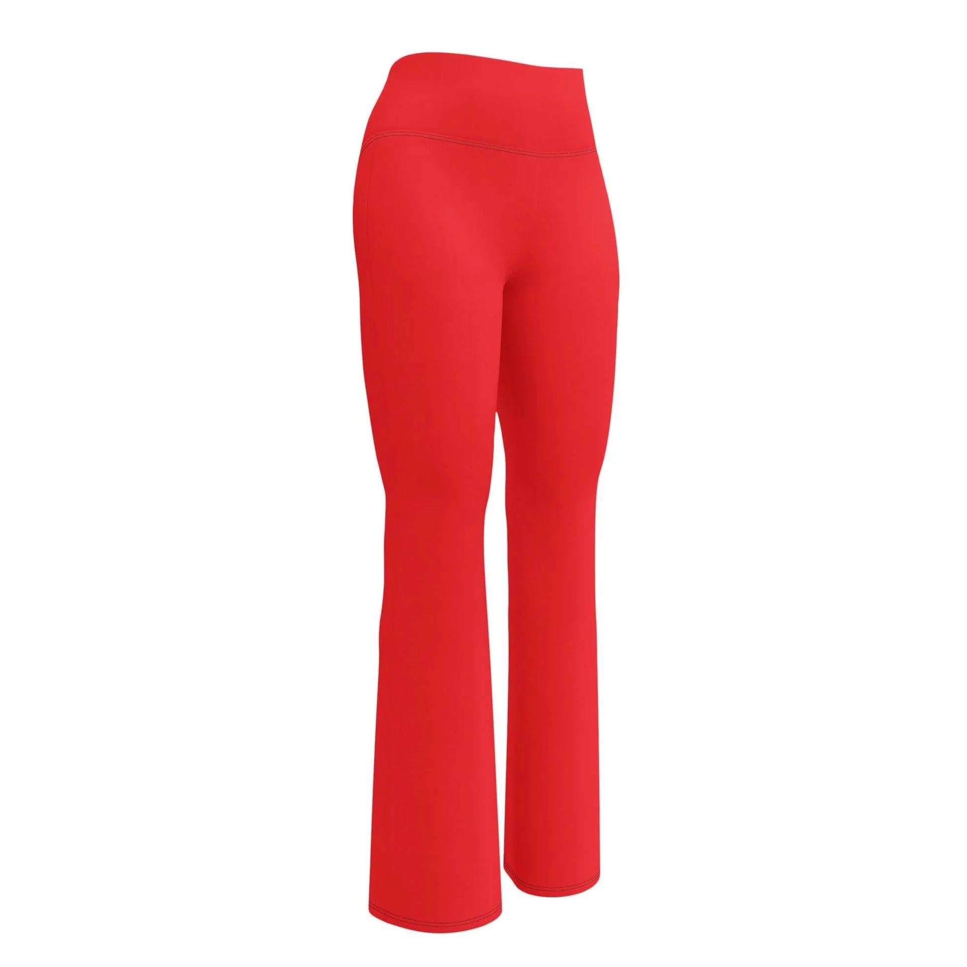 alizarinrote-high-waist-flare-leggings-flare-leggings-jlr-design-11 - JLR Design