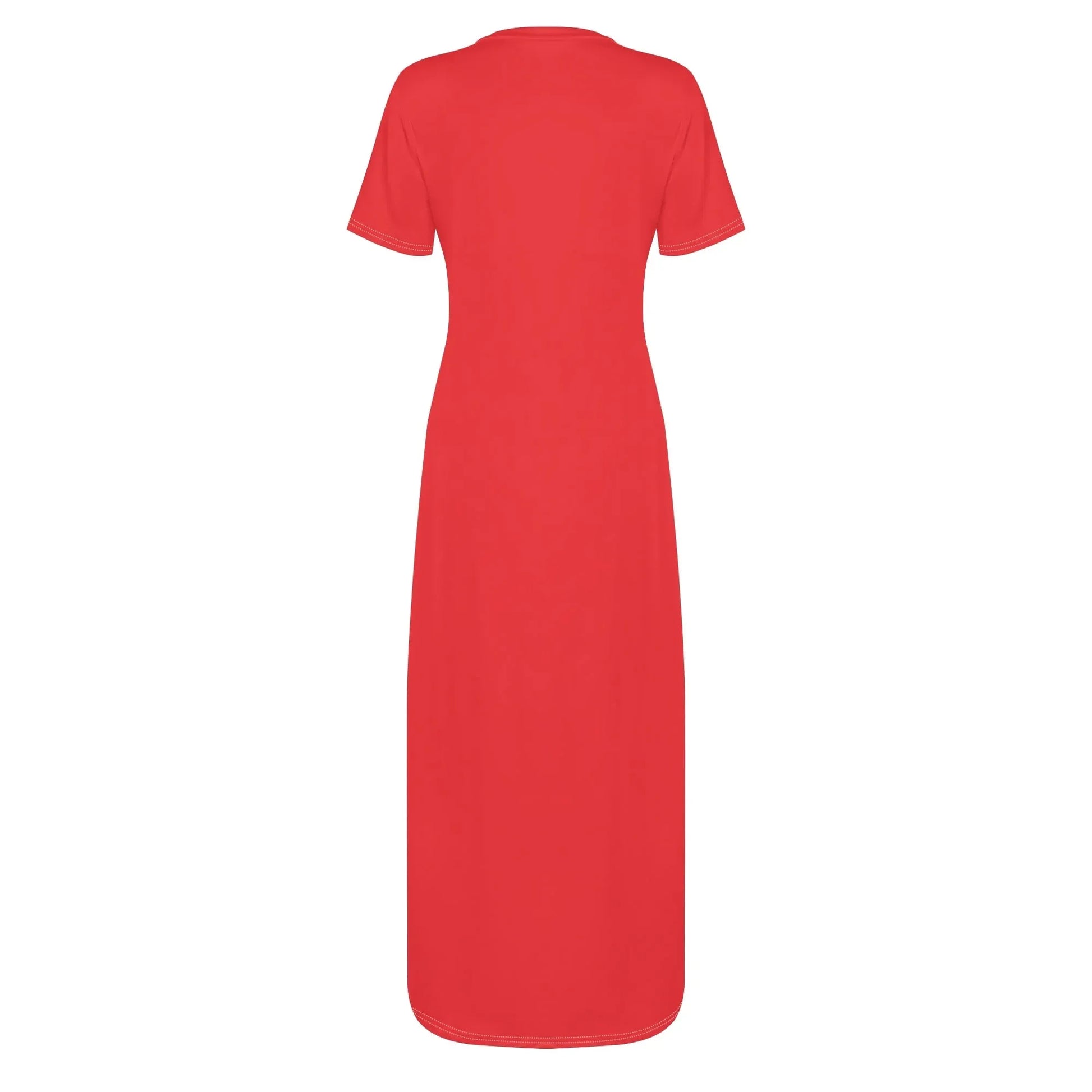 alizarinrotes-short-sleeve-long-dress-long-dress-jlr-design-4 - JLR Design