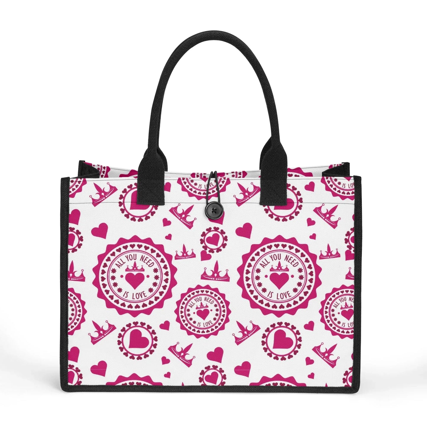 all-you-need-is-love-canvas-shopper-tasche-einkaufstasche-jlr-design-1 - JLR Design