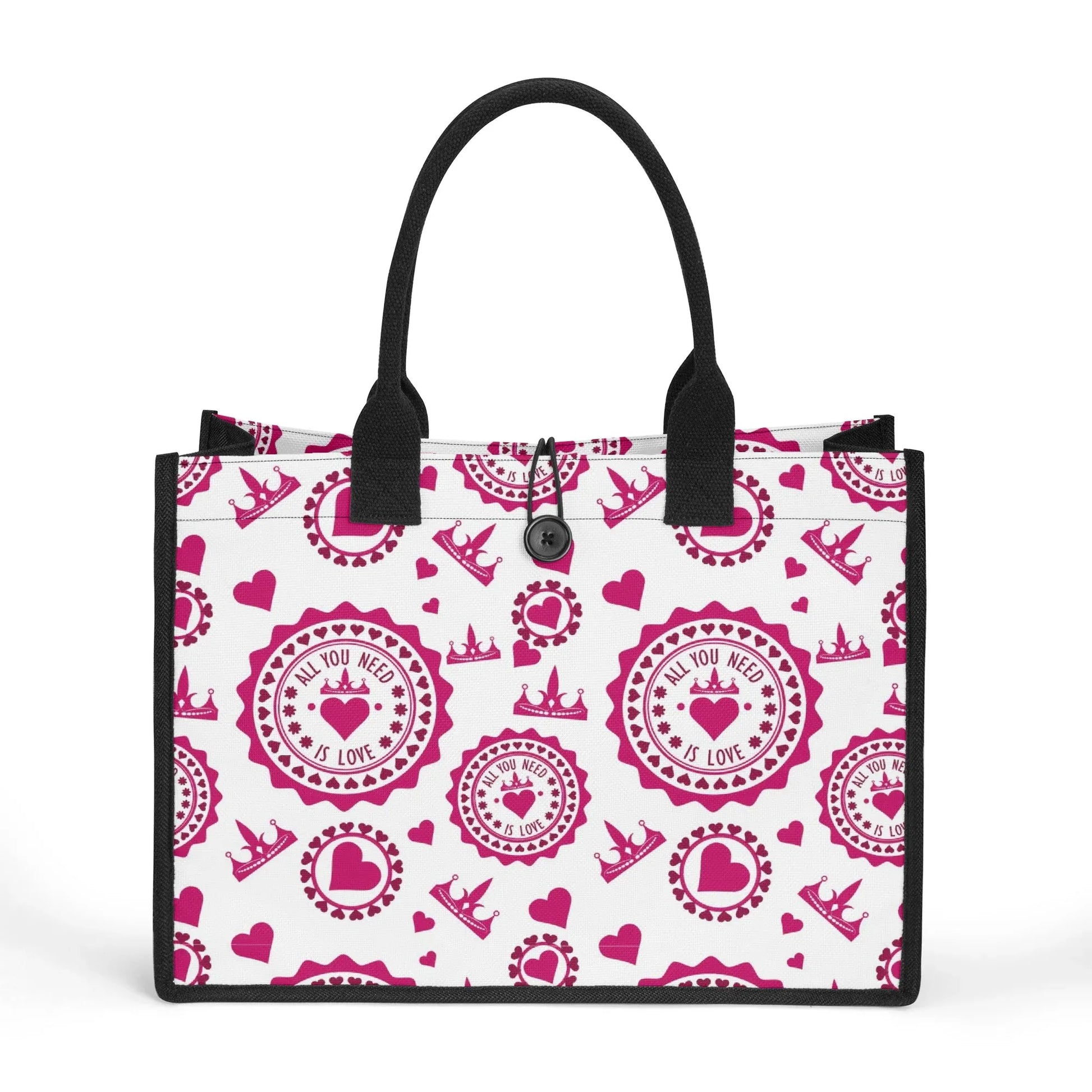all-you-need-is-love-canvas-shopper-tasche-einkaufstasche-jlr-design-1 - JLR Design