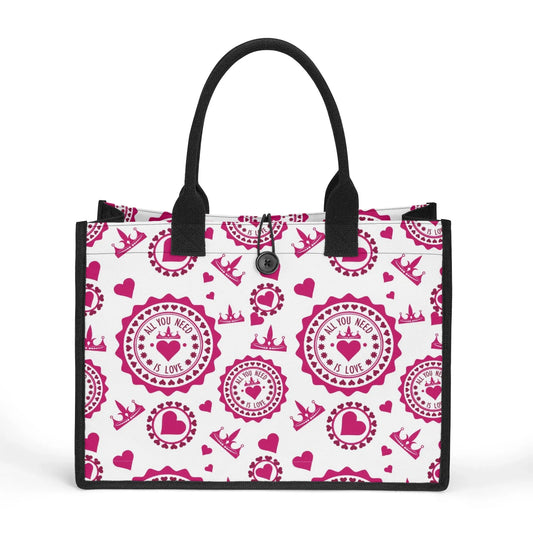 all-you-need-is-love-canvas-shopper-tasche-einkaufstasche-jlr-design-1 - JLR Design