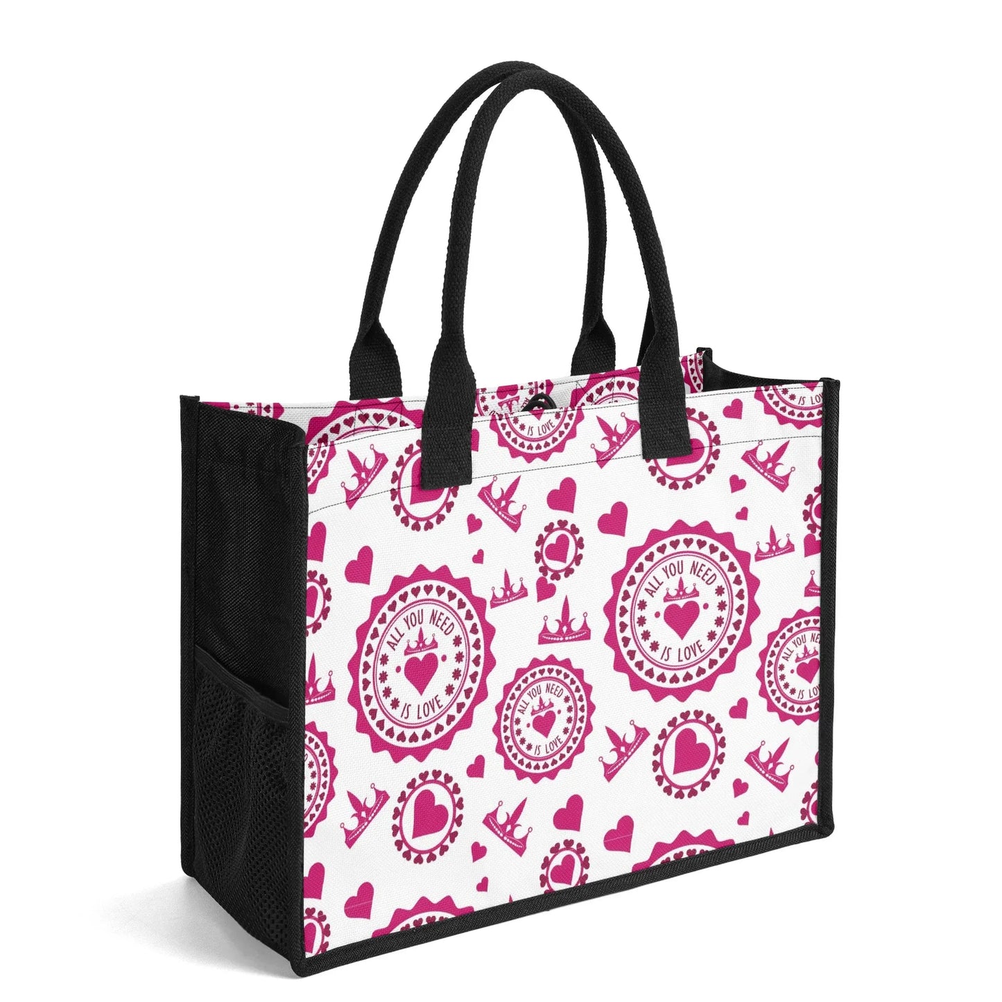 all-you-need-is-love-canvas-shopper-tasche-einkaufstasche-jlr-design-4 - JLR Design