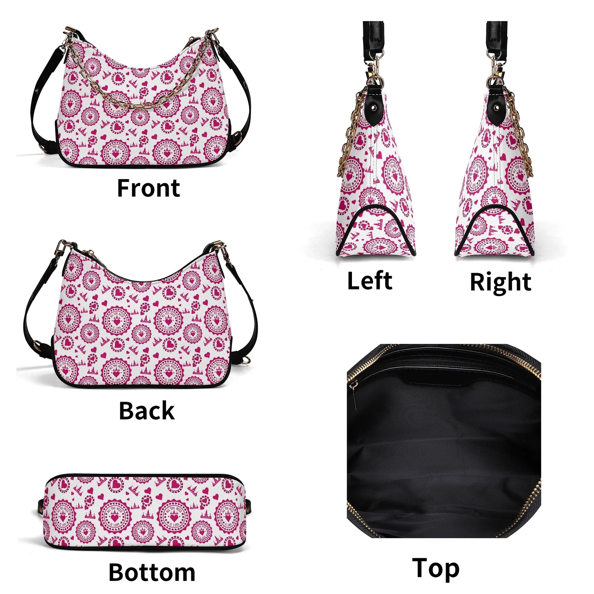 all-you-need-is-love-elegante-umhangetasche-mit-kette-umhangetasche-jlr-design-6 - JLR Design