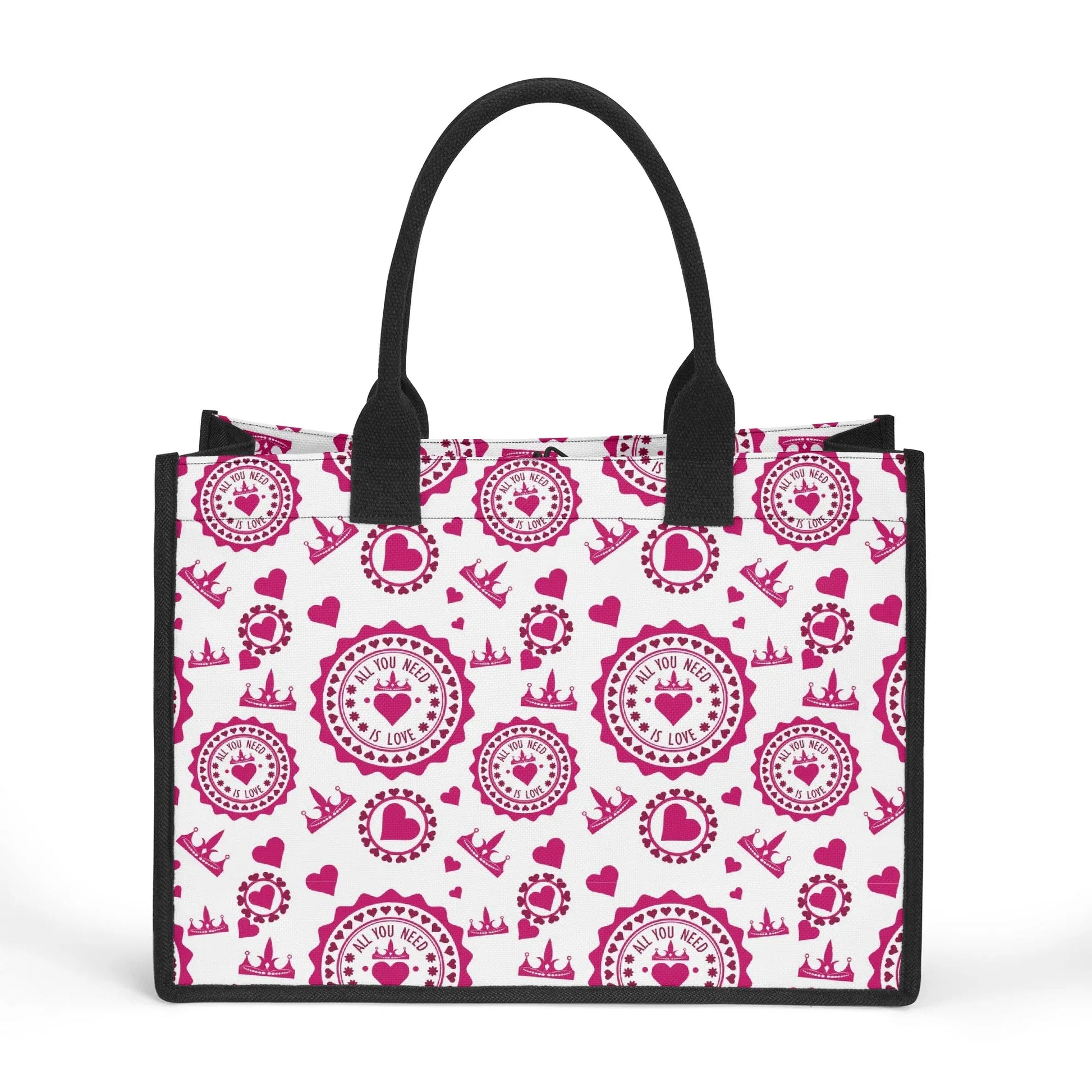 all-you-need-is-love-premium-canvas-shopper-tasche-tragetasche-jlr-design-2 - JLR Design