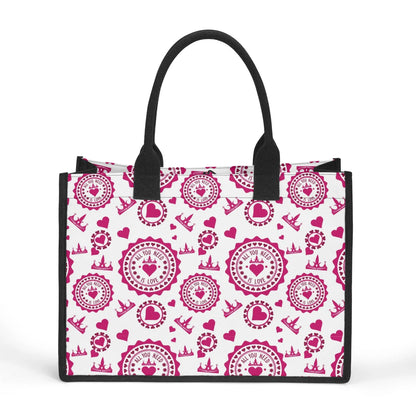 all-you-need-is-love-premium-canvas-shopper-tasche-tragetasche-jlr-design-2 - JLR Design