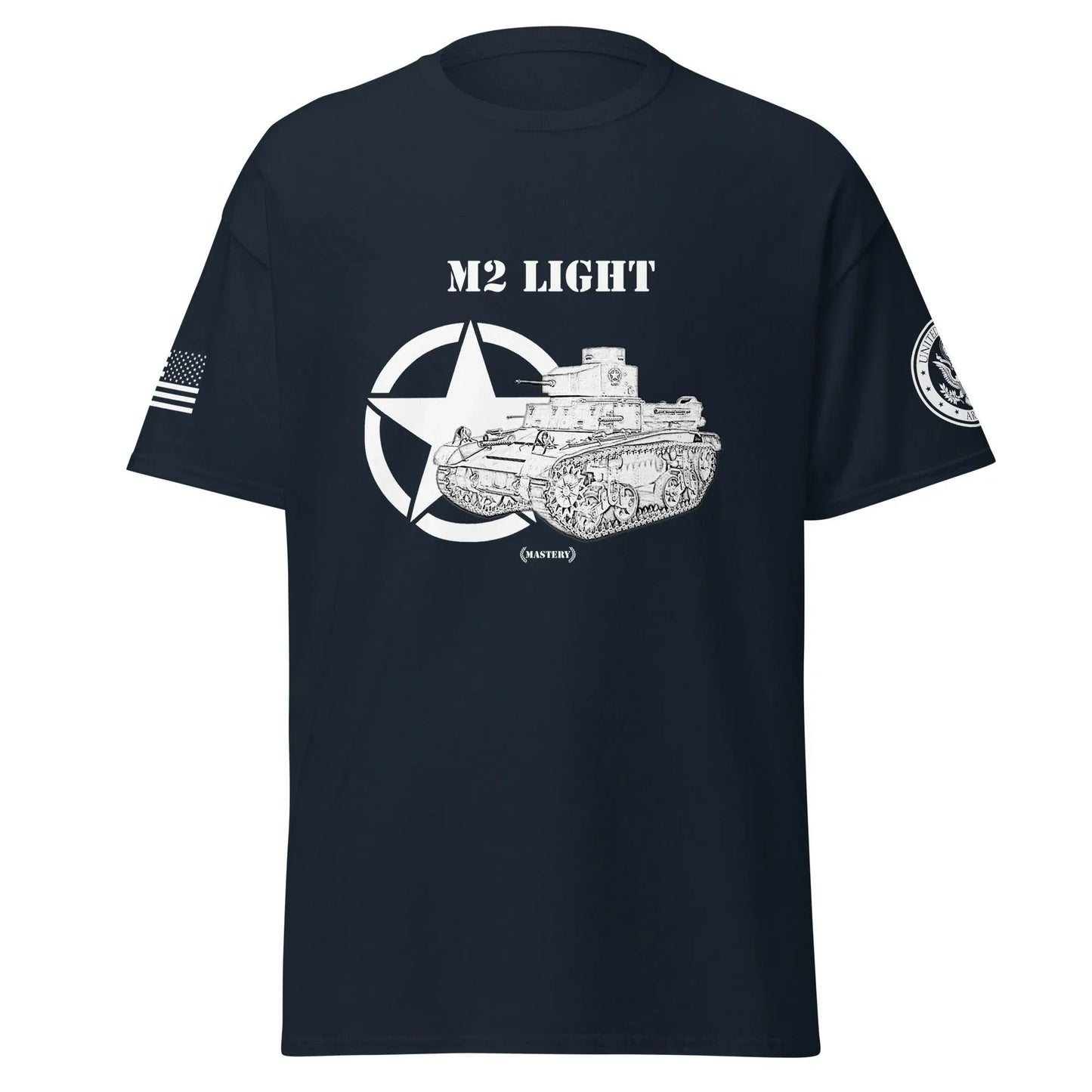 amerikanischer-leichter-panzer-m2-light-mastery-t-shirt-sw-t-shirt-jlr-design-13 - JLR Design
