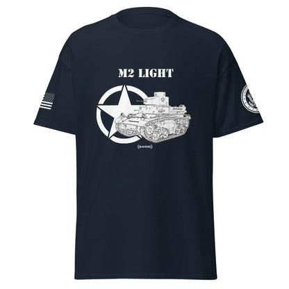 amerikanischer-leichter-panzer-m2-light-mastery-t-shirt-sw-t-shirt-jlr-design-13 - JLR Design