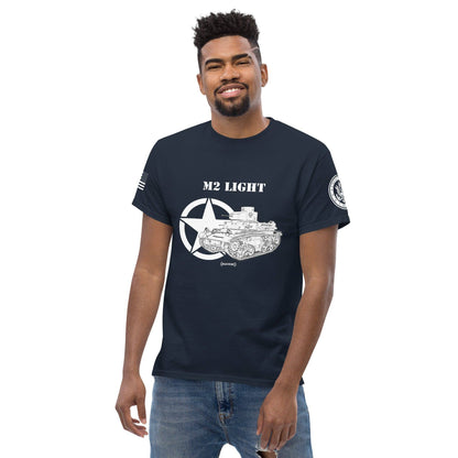 amerikanischer-leichter-panzer-m2-light-mastery-t-shirt-sw-t-shirt-jlr-design-4 - JLR Design