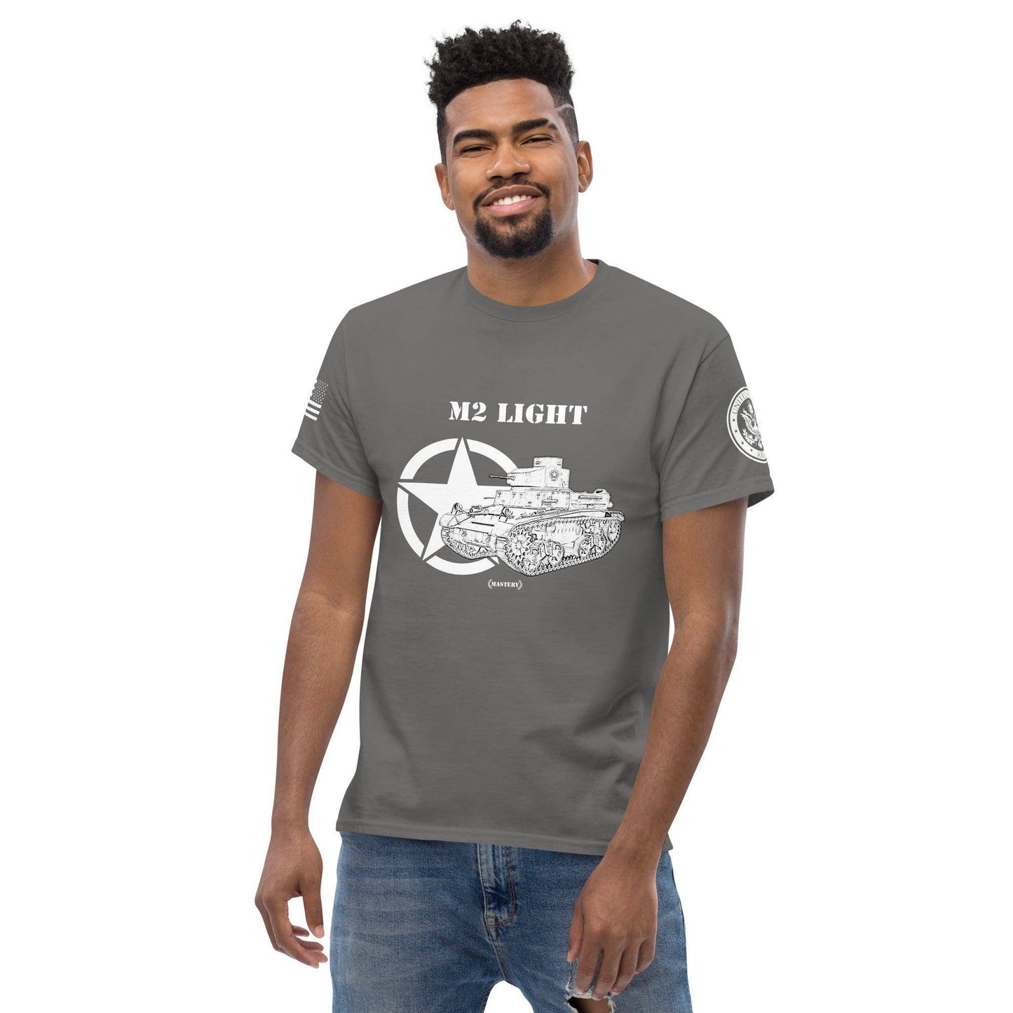 amerikanischer-leichter-panzer-m2-light-mastery-t-shirt-sw-t-shirt-jlr-design-7 - JLR Design