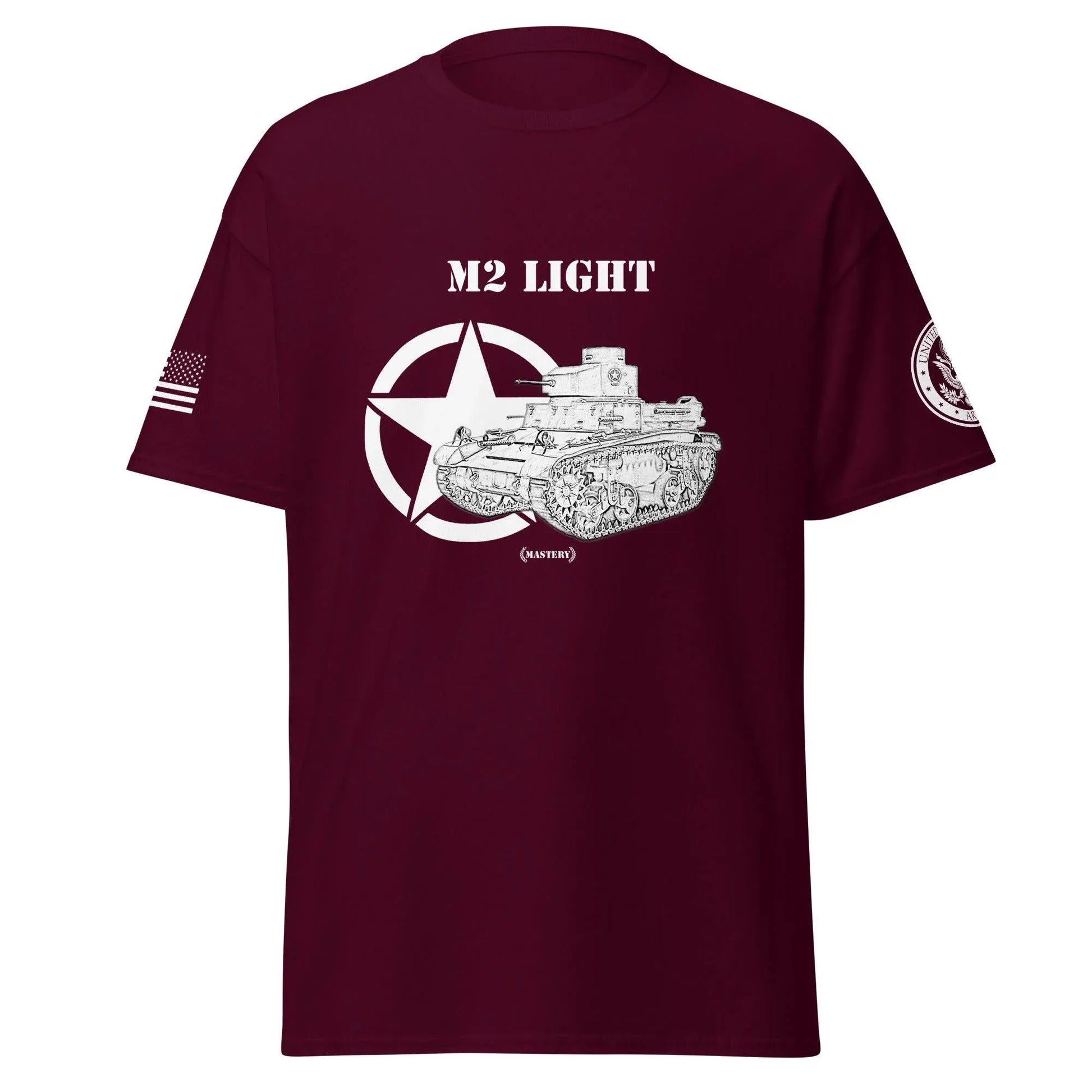 amerikanischer-leichter-panzer-m2-light-mastery-t-shirt-sw-t-shirt-jlr-design-8 - JLR Design
