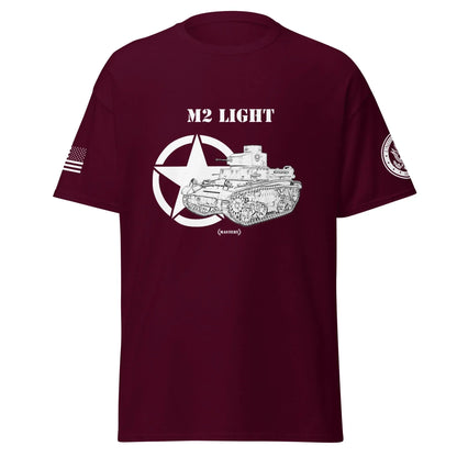 amerikanischer-leichter-panzer-m2-light-mastery-t-shirt-sw-t-shirt-jlr-design-8 - JLR Design