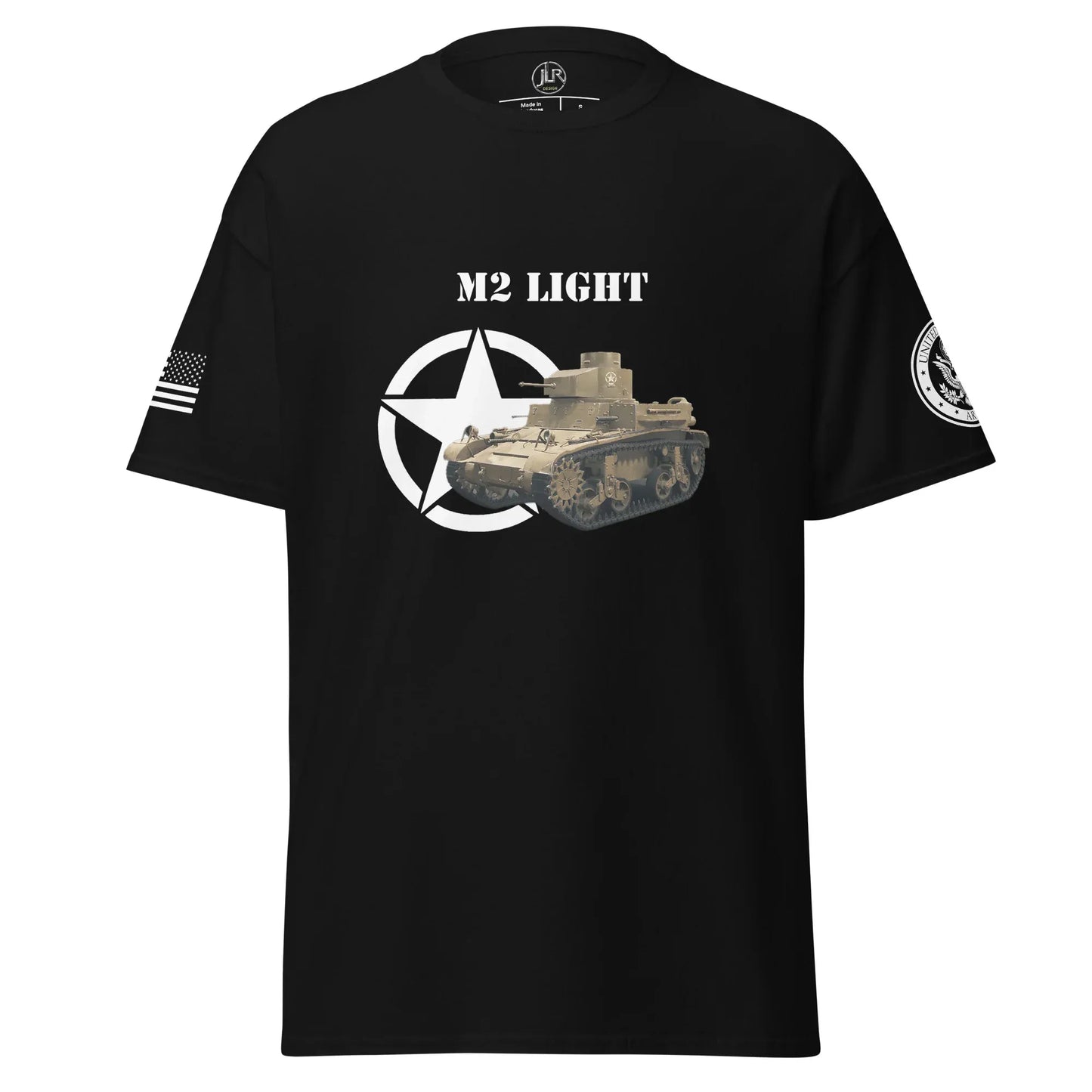 amerikanischer-leichter-panzer-m2-light-t-shirt-t-shirt-jlr-design-1 - JLR Design