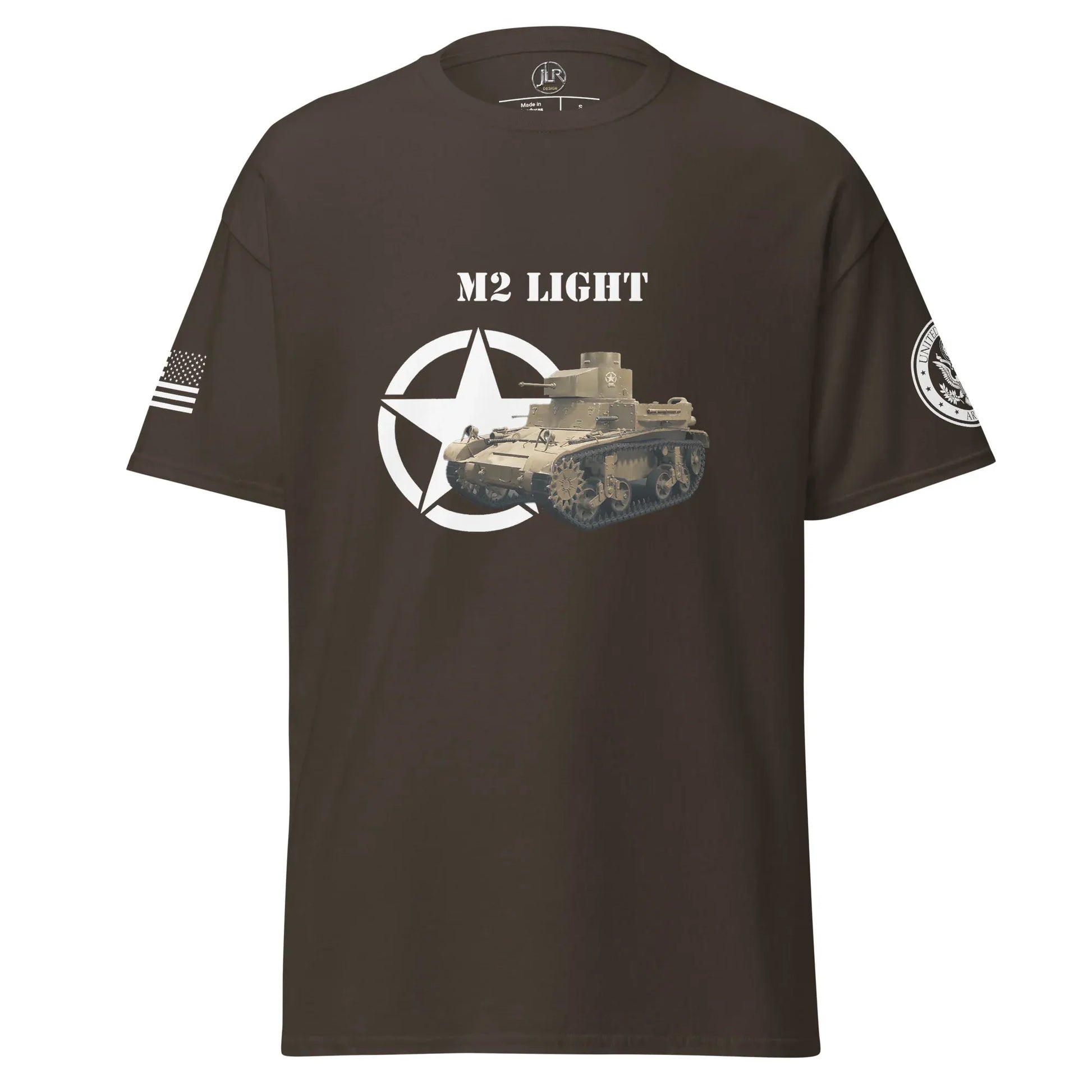 amerikanischer-leichter-panzer-m2-light-t-shirt-t-shirt-jlr-design-13 - JLR Design