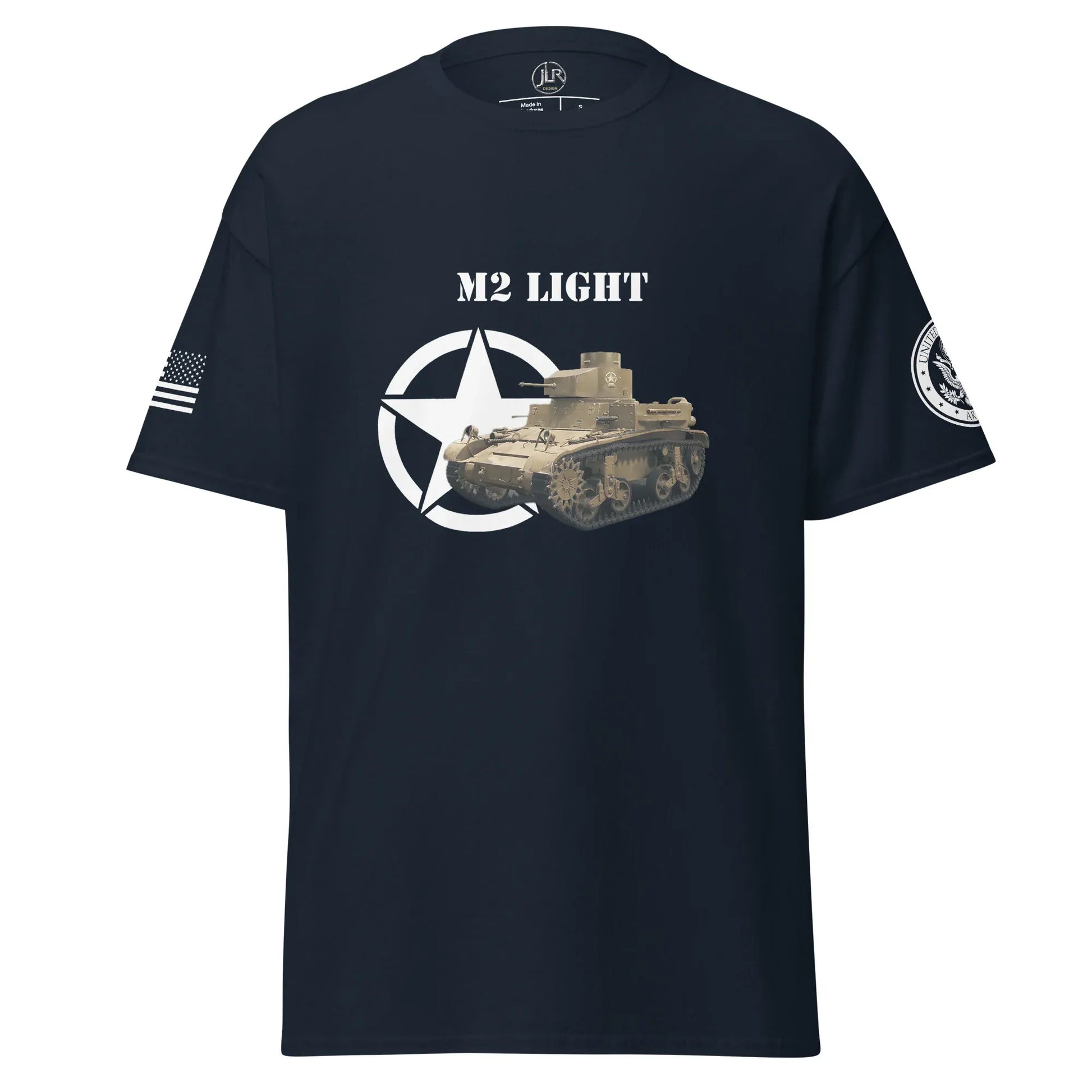 amerikanischer-leichter-panzer-m2-light-t-shirt-t-shirt-jlr-design-4 - JLR Design