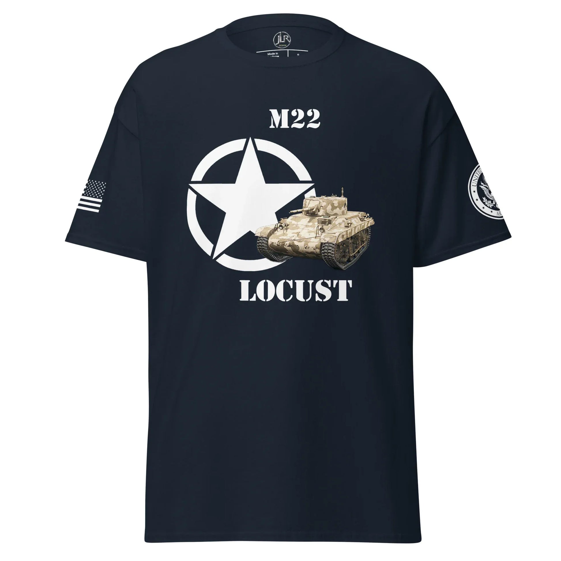 amerikanischer-leichter-panzer-m22-locust-t-shirt-t-shirt-jlr-design-4 - JLR Design