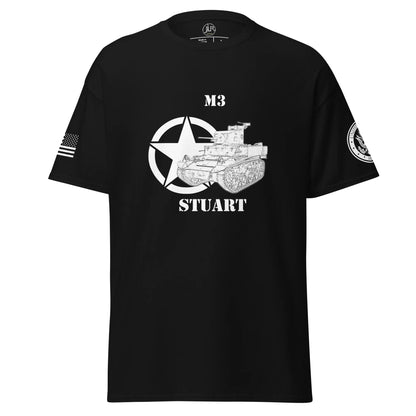 amerikanischer-leichter-panzer-m3-stuart-t-shirt-sw-t-shirt-jlr-design-1 - JLR Design