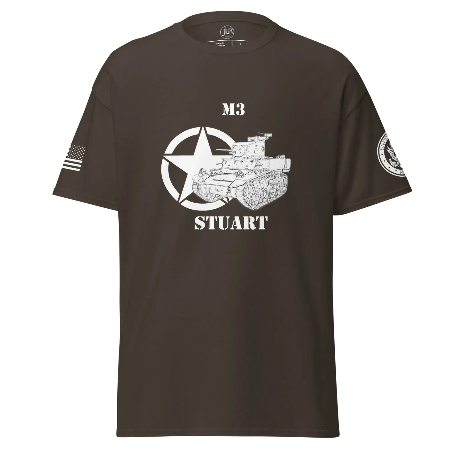 amerikanischer-leichter-panzer-m3-stuart-t-shirt-sw-t-shirt-jlr-design-13 - JLR Design