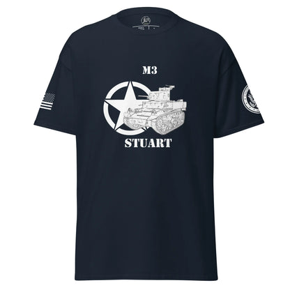 amerikanischer-leichter-panzer-m3-stuart-t-shirt-sw-t-shirt-jlr-design-4 - JLR Design