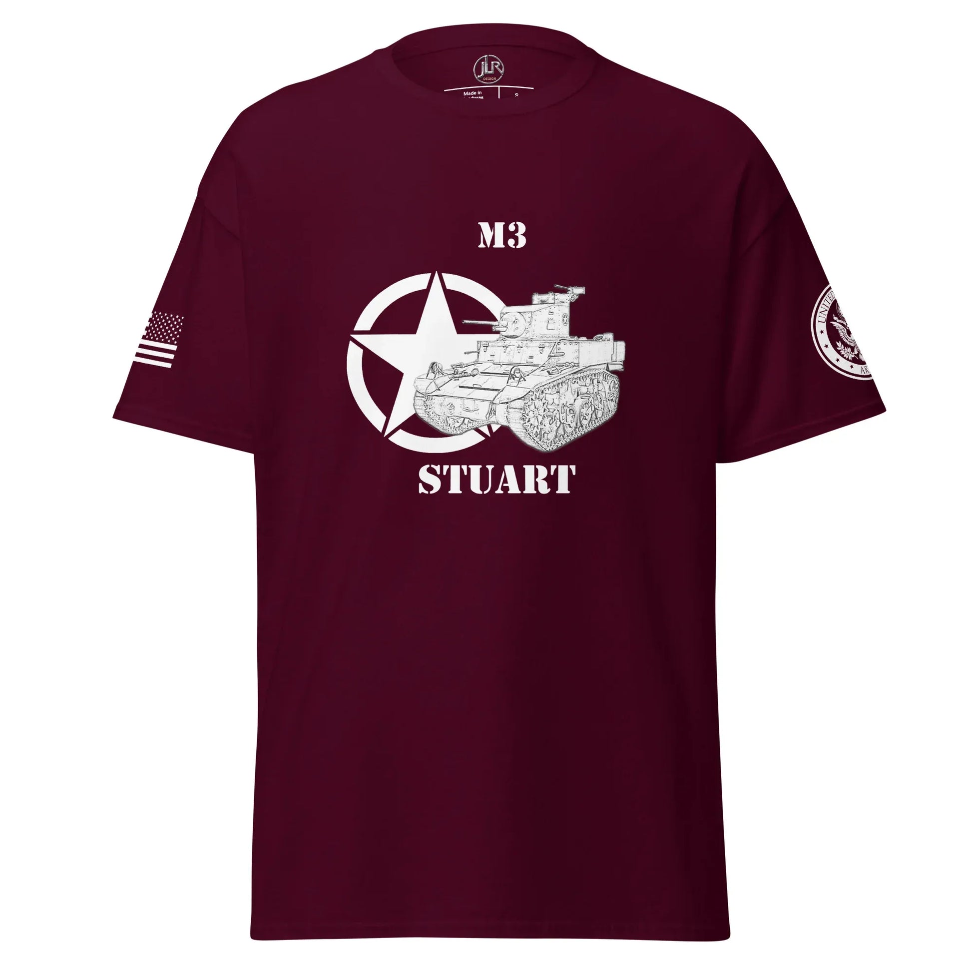 amerikanischer-leichter-panzer-m3-stuart-t-shirt-sw-t-shirt-jlr-design-7 - JLR Design