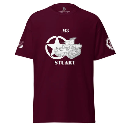 amerikanischer-leichter-panzer-m3-stuart-t-shirt-sw-t-shirt-jlr-design-7 - JLR Design