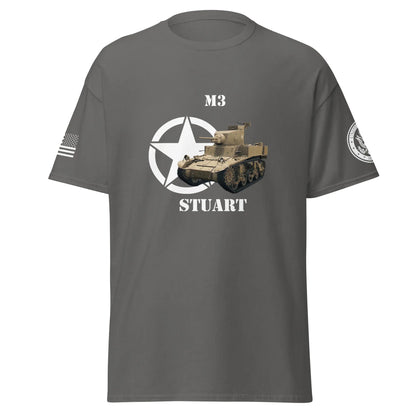 amerikanischer-leichter-panzer-m3-stuart-t-shirt-t-shirt-jlr-design-10 - JLR Design