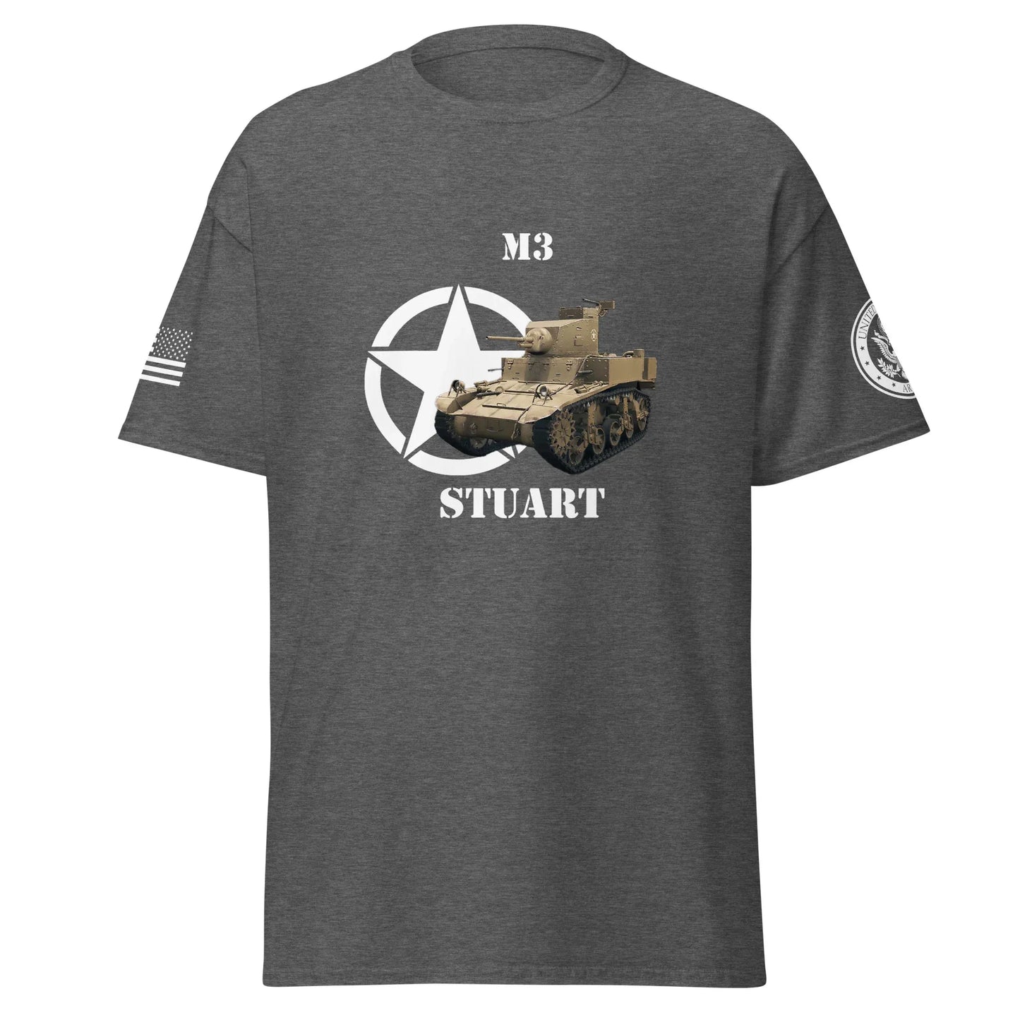 amerikanischer-leichter-panzer-m3-stuart-t-shirt-t-shirt-jlr-design-16 - JLR Design