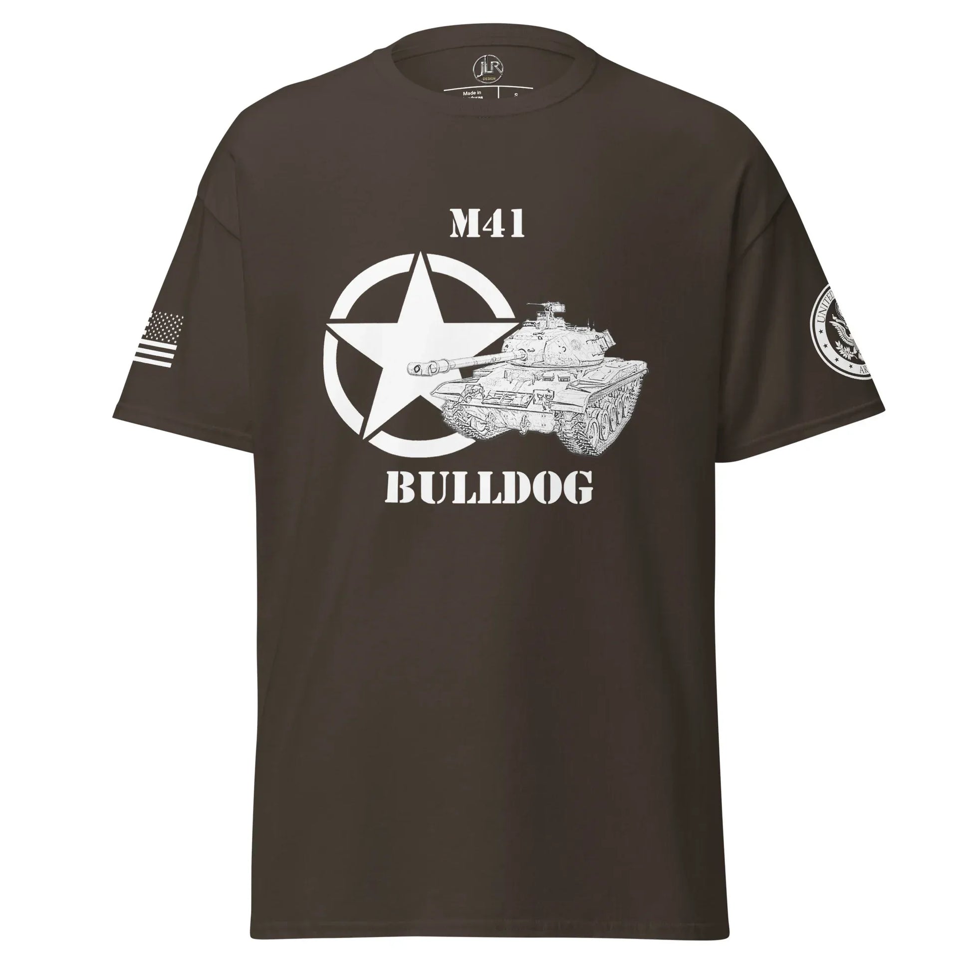amerikanischer-leichter-panzer-m41-bulldog-t-shirt-sw-t-shirt-jlr-design-13 - JLR Design