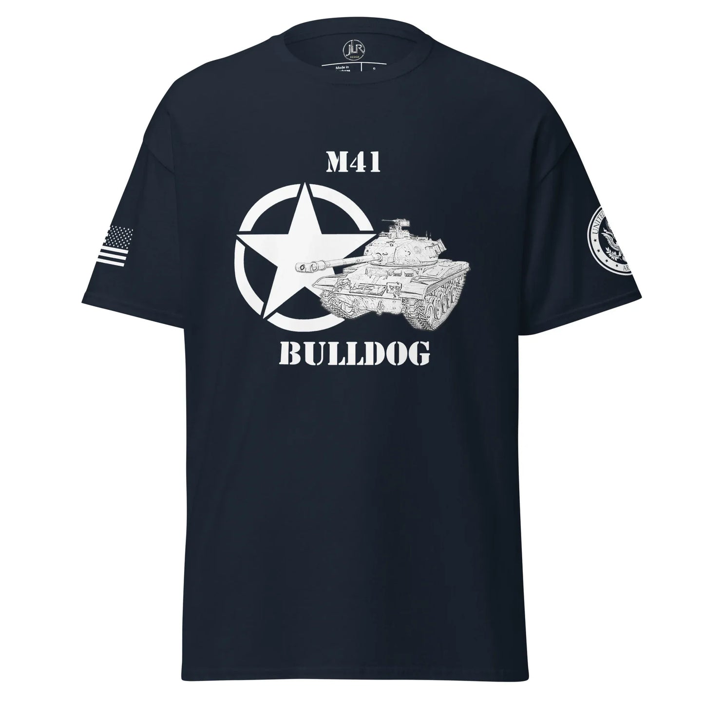 amerikanischer-leichter-panzer-m41-bulldog-t-shirt-sw-t-shirt-jlr-design-4 - JLR Design