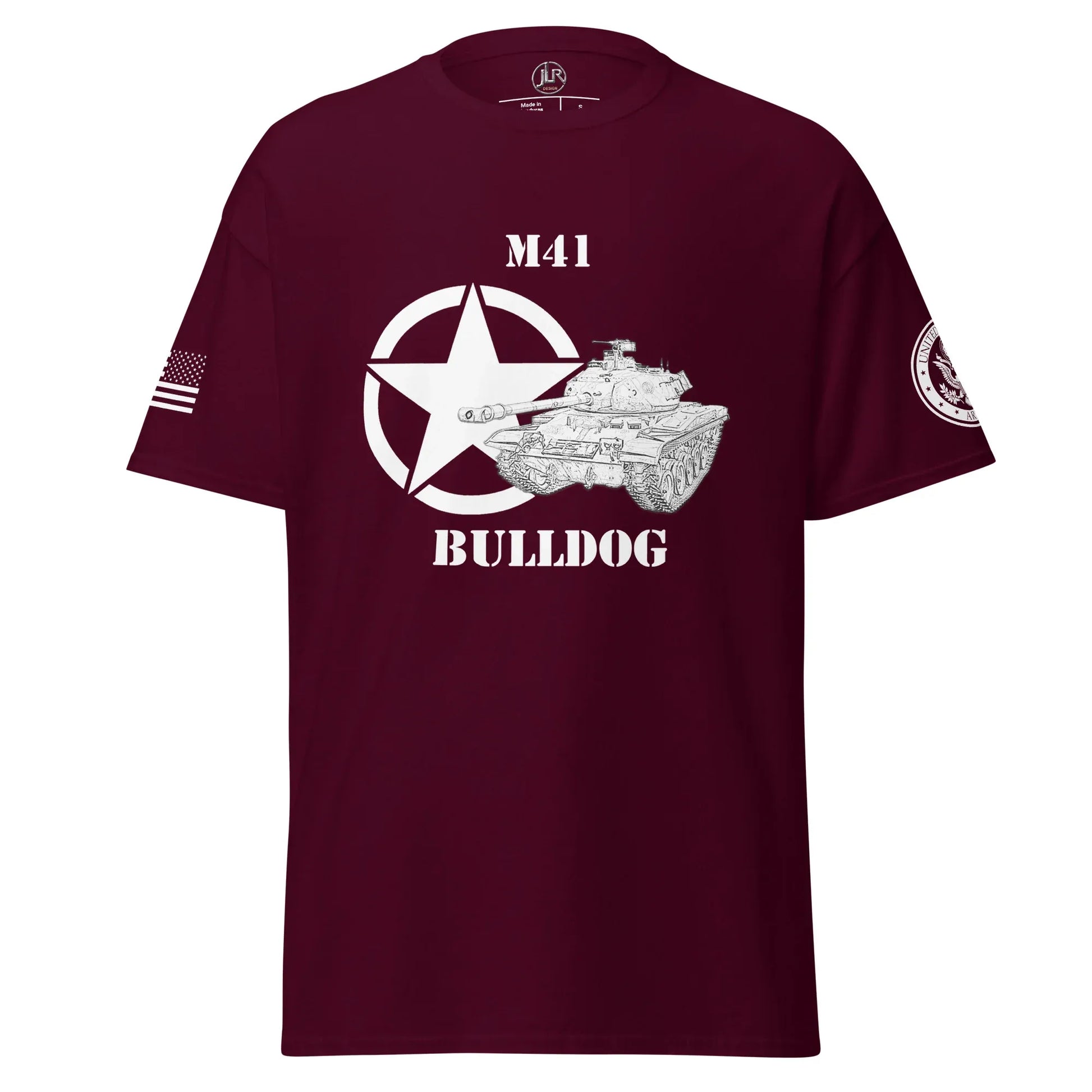 amerikanischer-leichter-panzer-m41-bulldog-t-shirt-sw-t-shirt-jlr-design-7 - JLR Design
