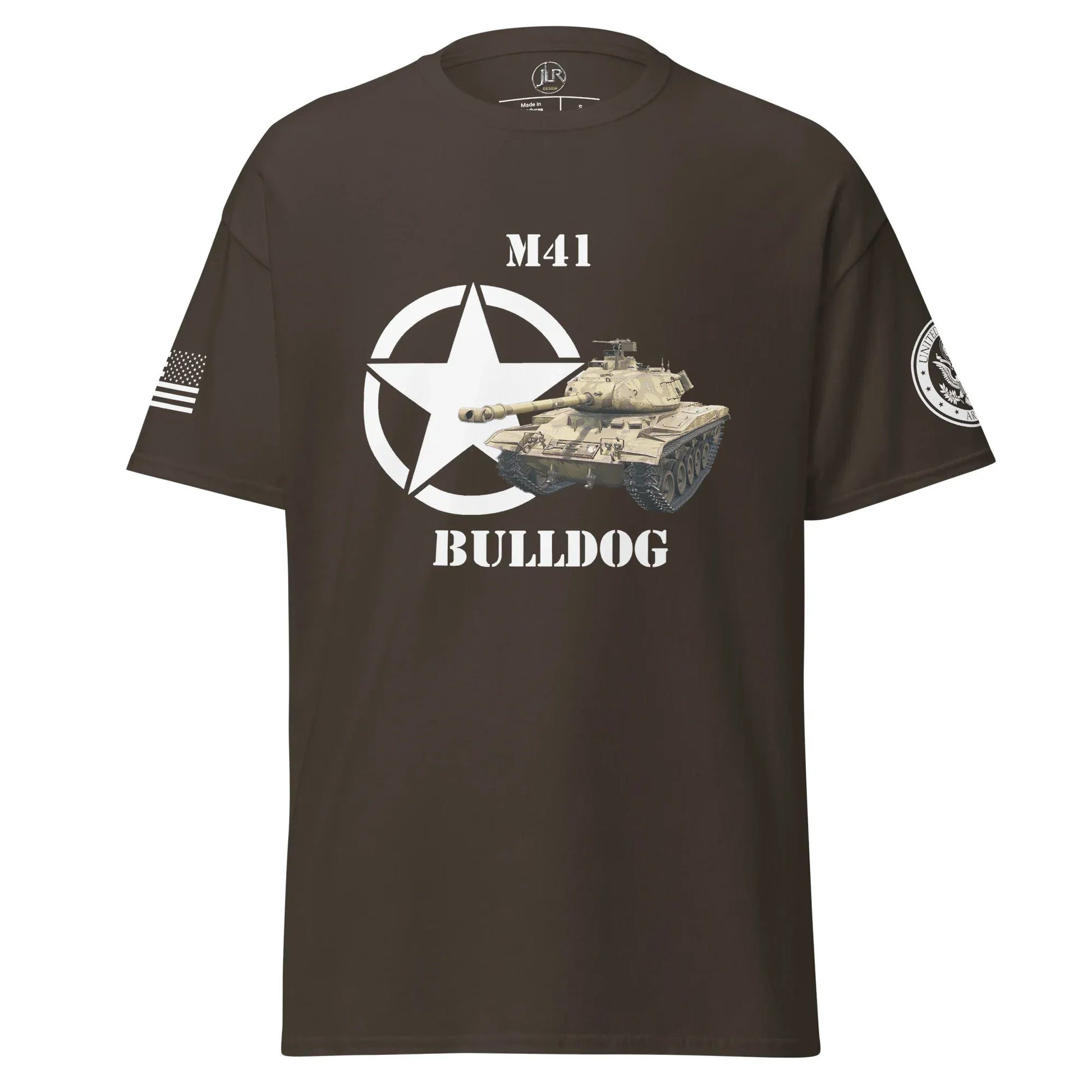 amerikanischer-leichter-panzer-m41-bulldog-t-shirt-t-shirt-jlr-design-13 - JLR Design