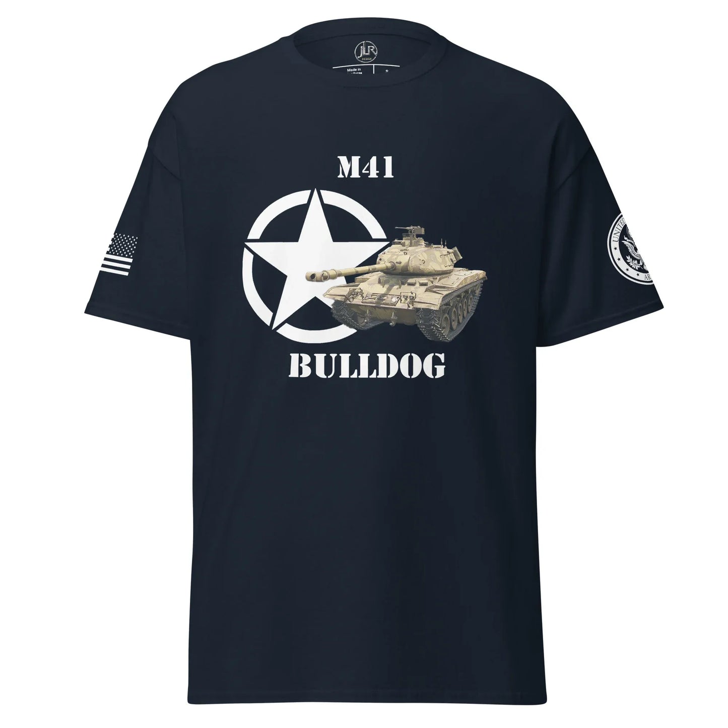 amerikanischer-leichter-panzer-m41-bulldog-t-shirt-t-shirt-jlr-design-4 - JLR Design
