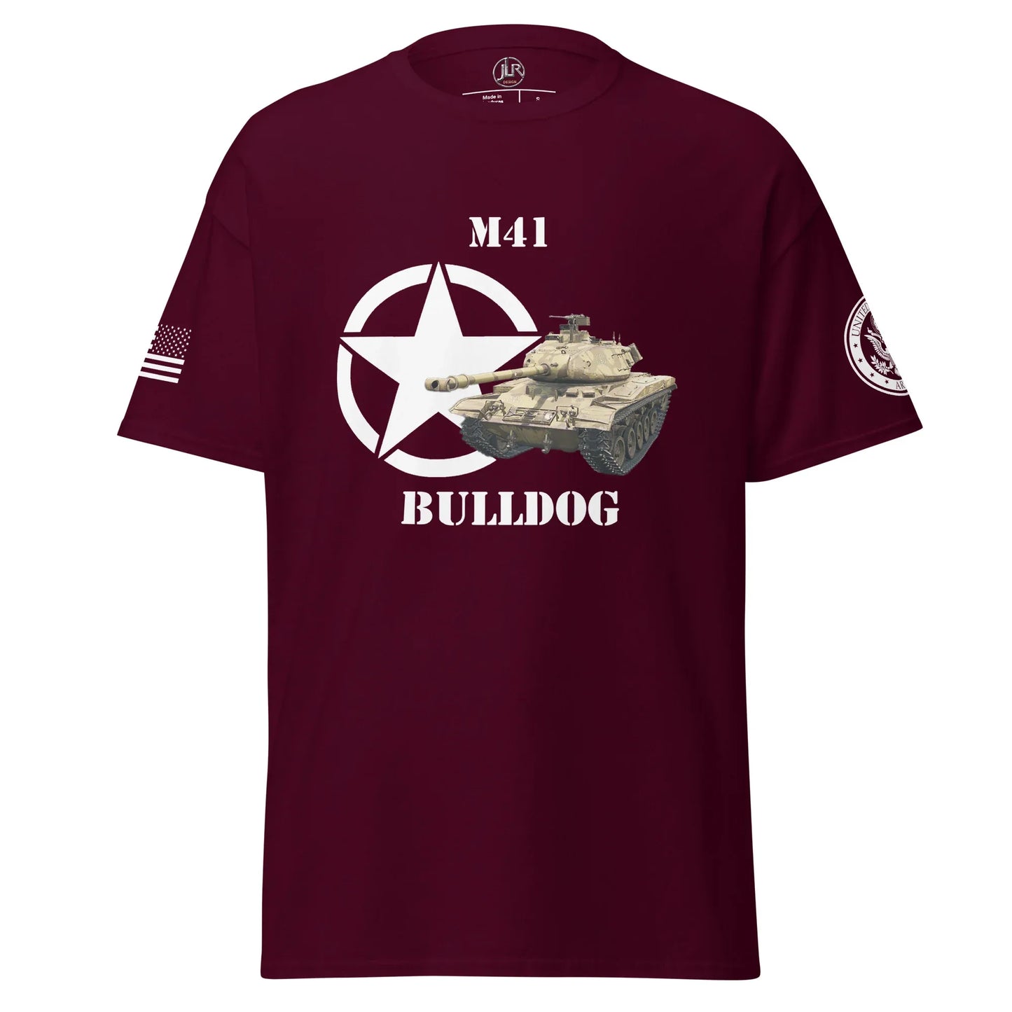 amerikanischer-leichter-panzer-m41-bulldog-t-shirt-t-shirt-jlr-design-7 - JLR Design