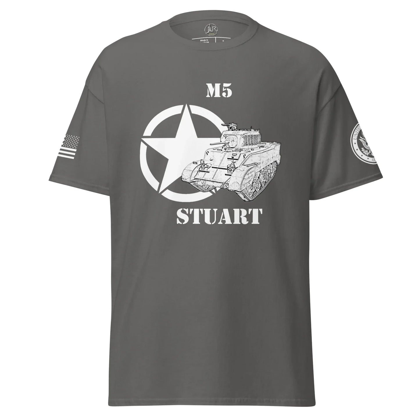 amerikanischer-leichter-panzer-m5-stuart-t-shirt-sw-t-shirt-jlr-design-10 - JLR Design