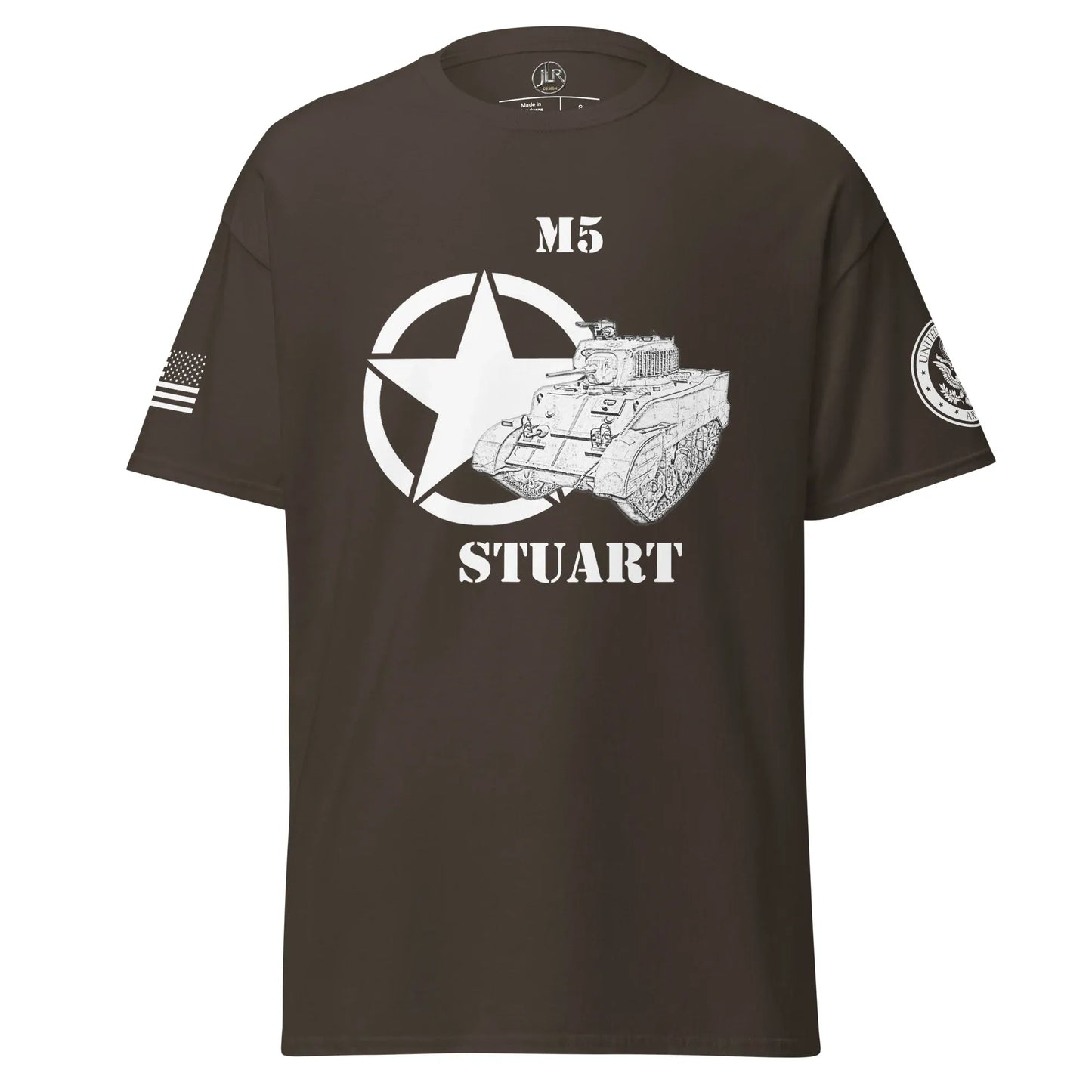 amerikanischer-leichter-panzer-m5-stuart-t-shirt-sw-t-shirt-jlr-design-13 - JLR Design