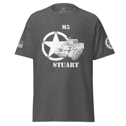 amerikanischer-leichter-panzer-m5-stuart-t-shirt-sw-t-shirt-jlr-design-16 - JLR Design