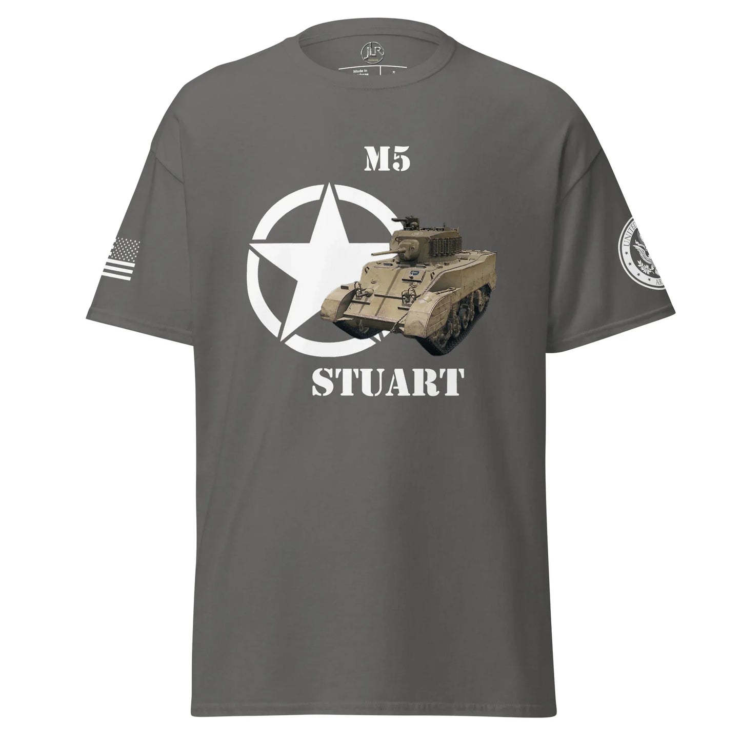 amerikanischer-leichter-panzer-m5-stuart-t-shirt-t-shirt-jlr-design-10 - JLR Design