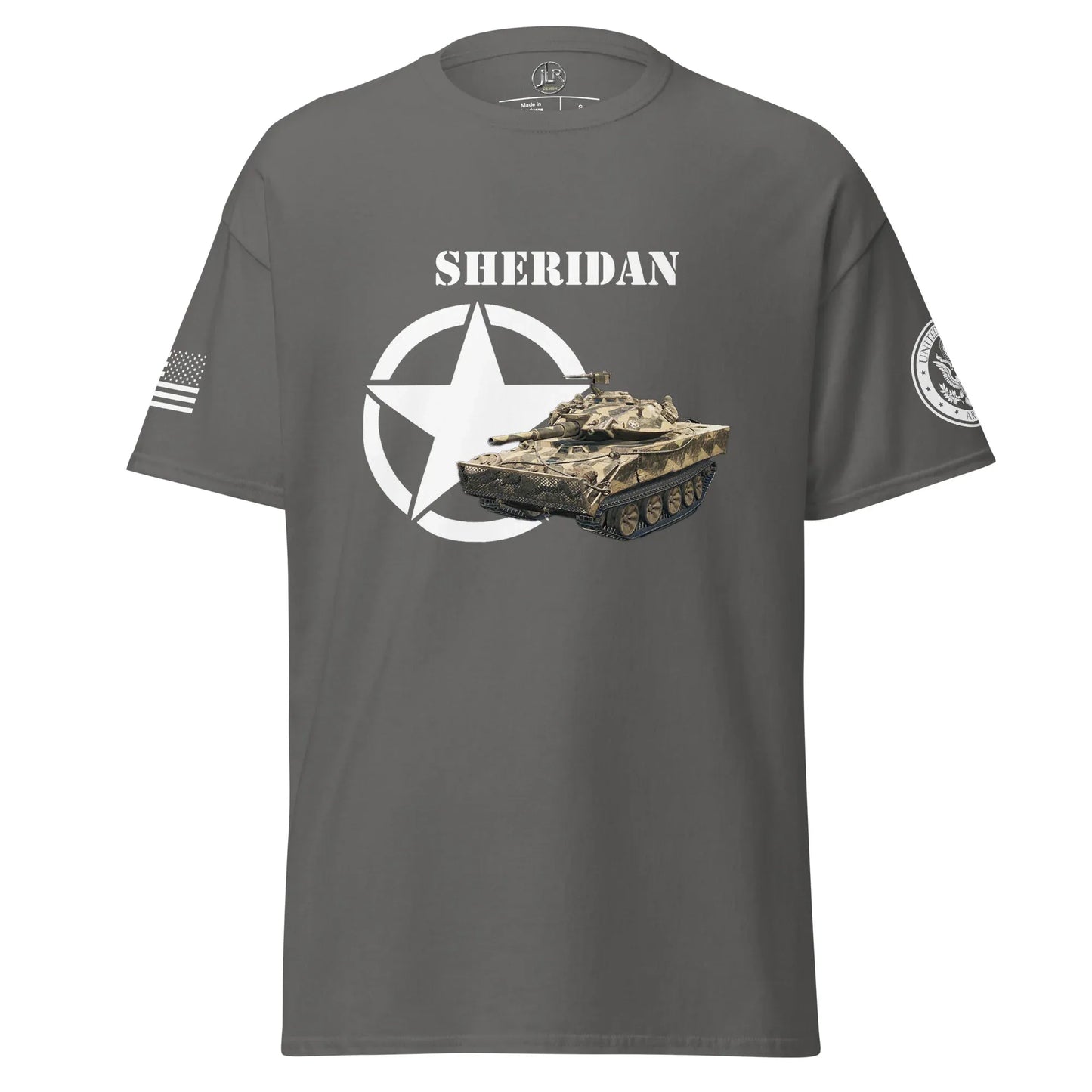 amerikanischer-leichter-panzer-sheridan-t-shirt-t-shirt-jlr-design-10 - JLR Design