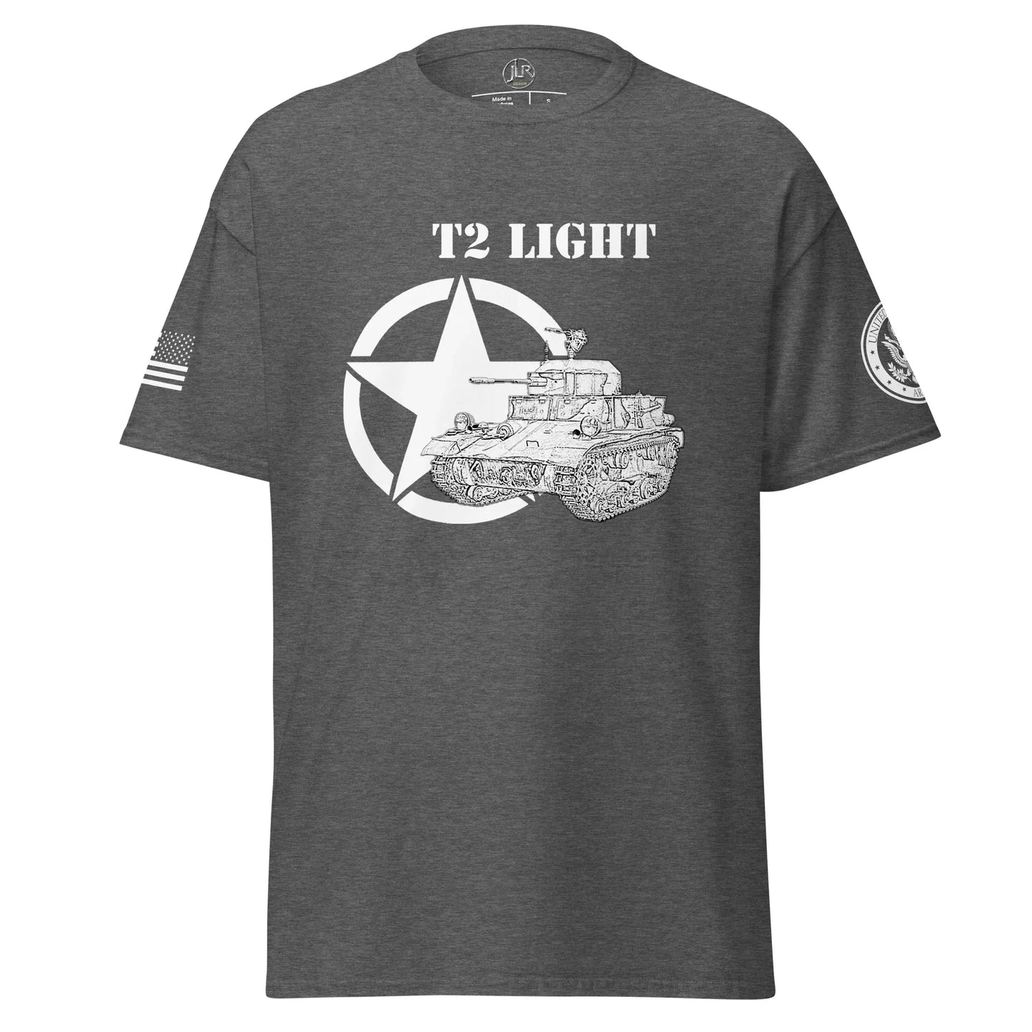 amerikanischer-leichter-panzer-t2-light-t-shirt-sw-t-shirt-jlr-design-16 - JLR Design