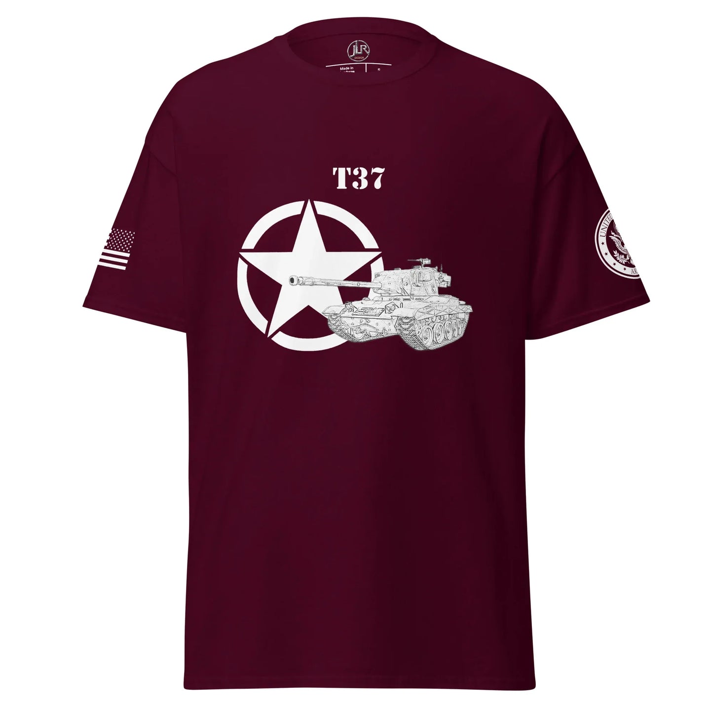 amerikanischer-leichter-panzer-t37-t-shirt-sw-t-shirt-jlr-design-7 - JLR Design