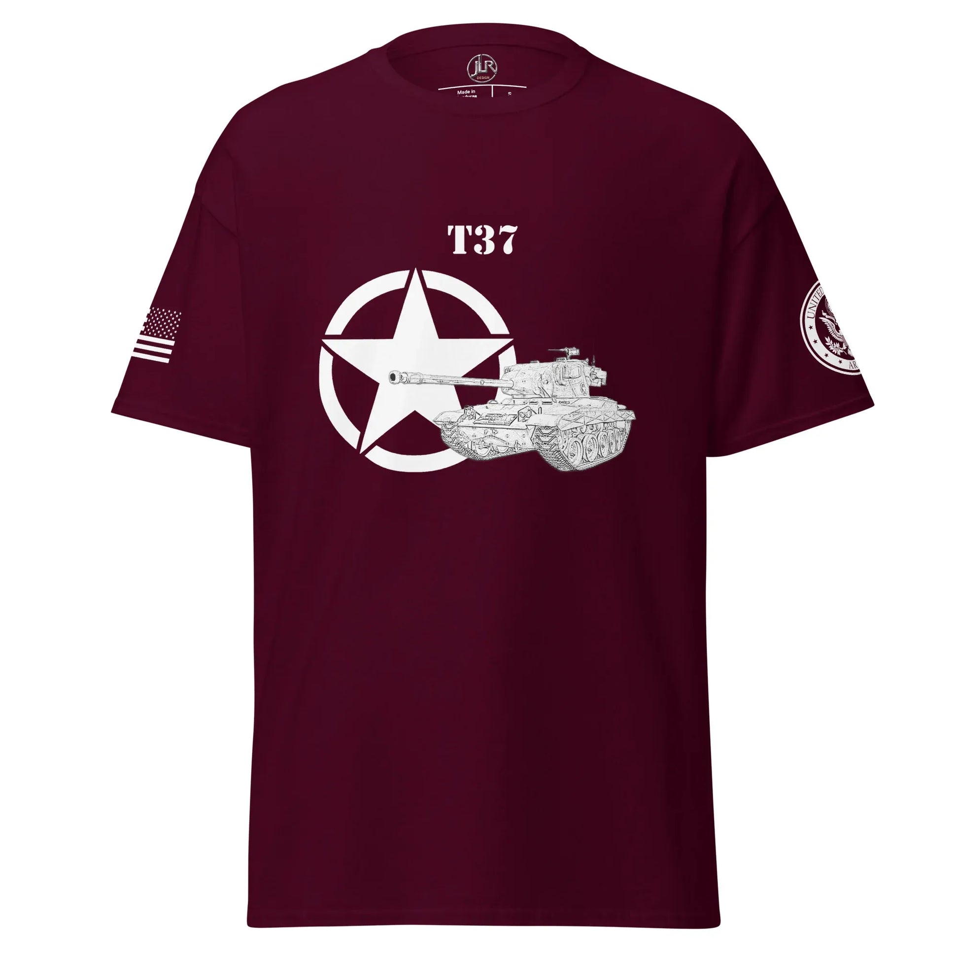 amerikanischer-leichter-panzer-t37-t-shirt-sw-t-shirt-jlr-design-7 - JLR Design