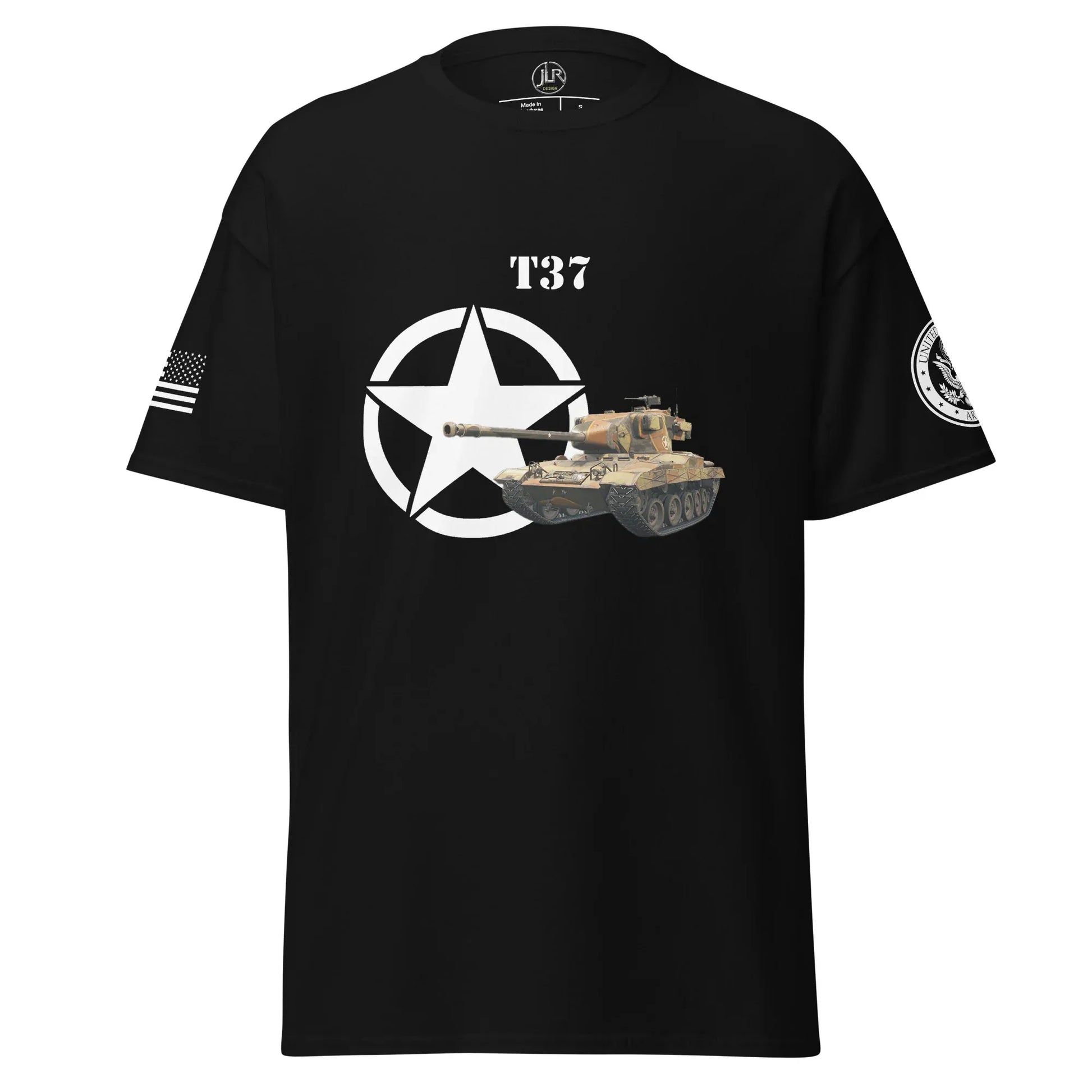 amerikanischer-leichter-panzer-t37-t-shirt-t-shirt-jlr-design-1 - JLR Design