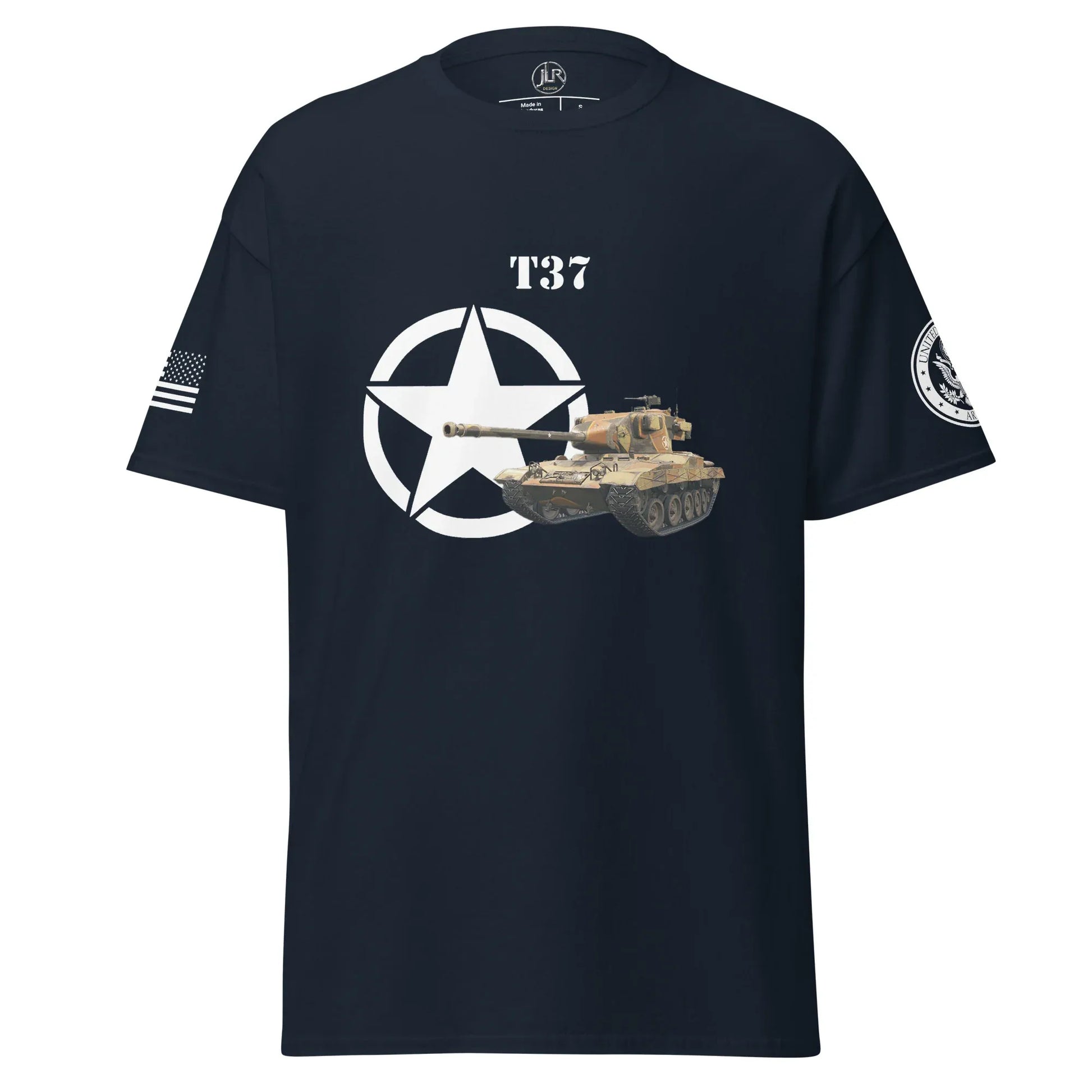 amerikanischer-leichter-panzer-t37-t-shirt-t-shirt-jlr-design-4 - JLR Design